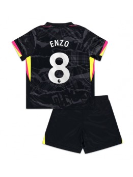 Billige Chelsea Enzo Fernandez #8 Tredjedraktsett Barn 2024-25 Kortermet (+ Korte bukser)